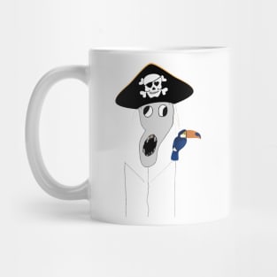 Zombie pirate Mug